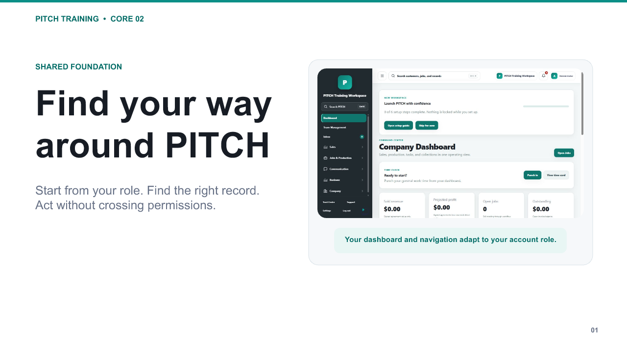 Find Your Way Around PITCH video cover